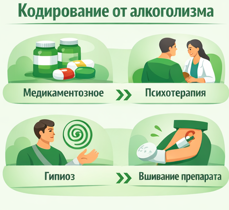 кодирование от алкоголизма в Находке Санати